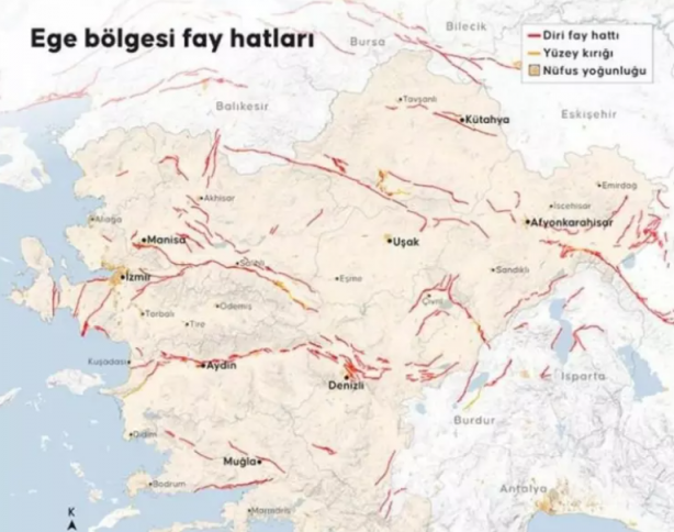 Foto - Kırılmaya en yakın yer işte burası! Kırılırsa 7.8 büyüklüğünde deprem üretecek