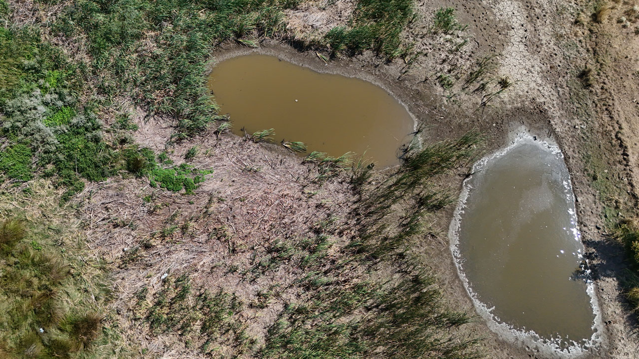 Kırklareli’nde alarm! O gölet kuruma noktasına geldi