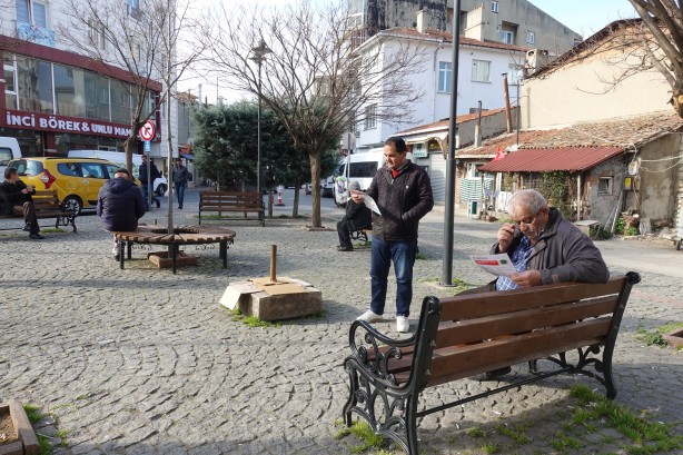 Kırklareli’nde banklar kaldırıldı