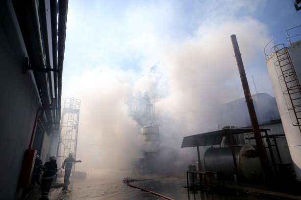 Foto - Kırklareli'nde kimya ve entegre atık tesisinde yangın!