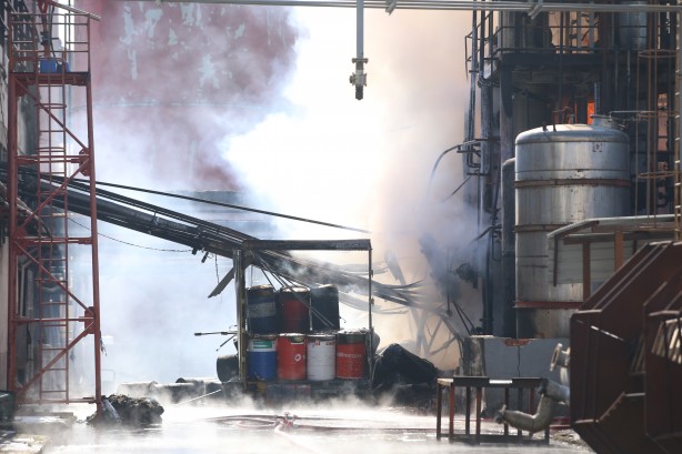 Foto - Kırklareli'nde kimya ve entegre atık tesisinde yangın!
