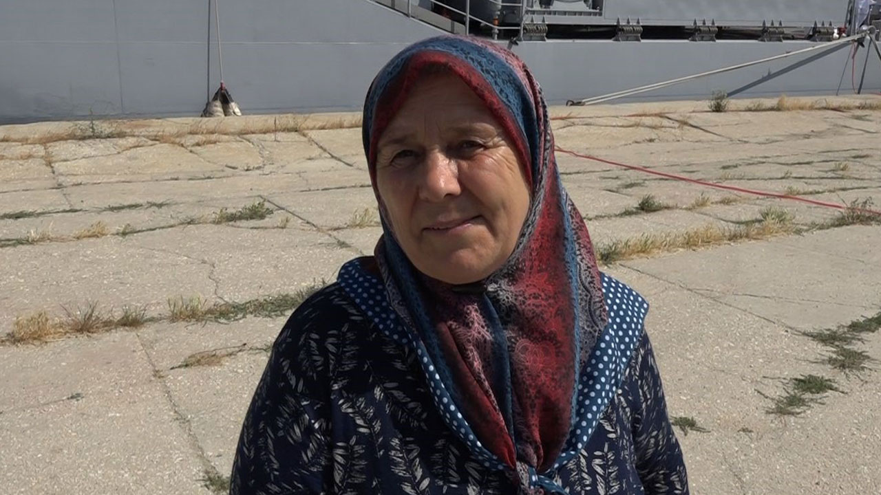 Foto - Kırklareli'ne demirleyen TCG Amasra gemisi şaşkına uğrattı