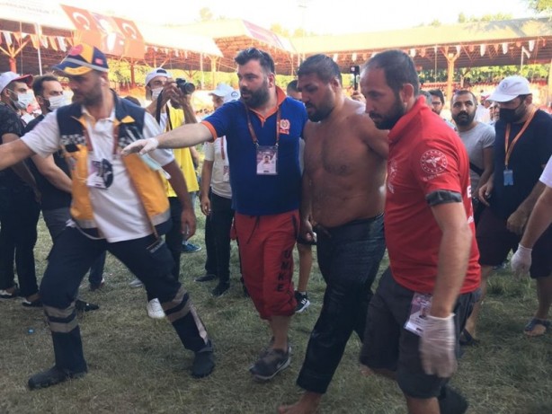 Foto - Kırkpınar'ın favorisiydi... Ünlü güreşçi hastaneye kaldırıldı