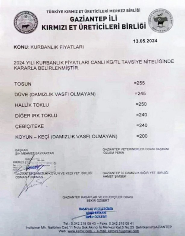 Foto - Kırmızı Et Üretici Birlikleri, Kurban Bayramı öncesi yine spekülasyon peşinde: Kesinlikle müsaade edilmeyecek... ‘Et’teki bu oyunu biz bozarız