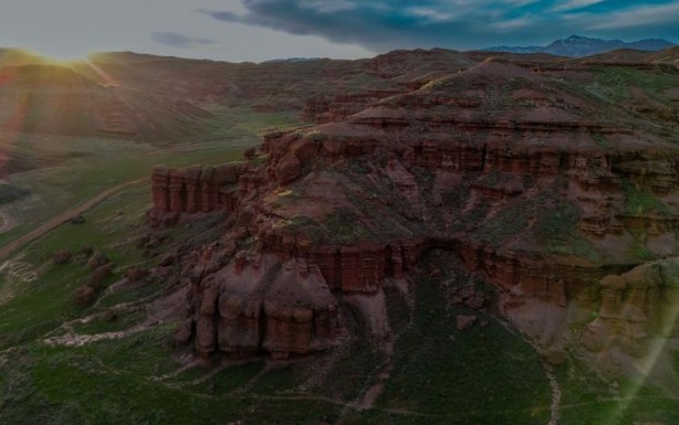 Foto - Türkiye'nin Grand Kanyon'u: Kırmızı Peri Bacaları