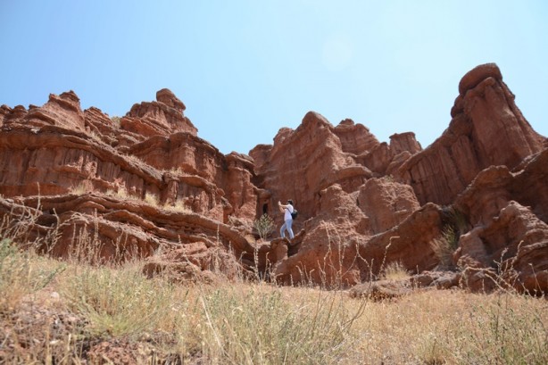 Foto - Kırmızı periler diyarı: Narman Peri Bacaları