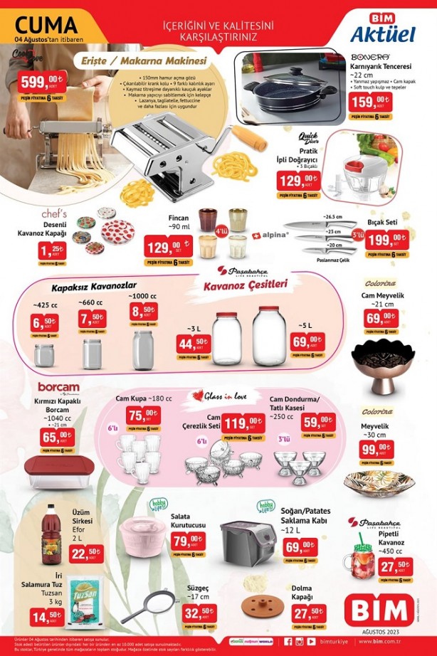 Foto - Kısa süreliğine olacak! BİM’den yeni indirim fırtınası