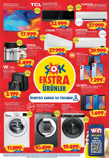 Foto - Kısa süreliğine yeni indirimler! Şok’un fırsat ürünleri geldi