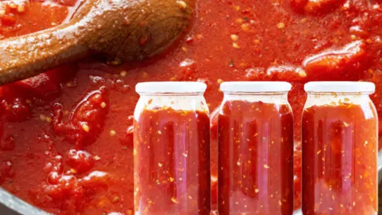 Foto - Kahvaltılık ve ana yemeklik domates sos Az sulu, kıpkırmızı domates sosu için püf noktalar! 