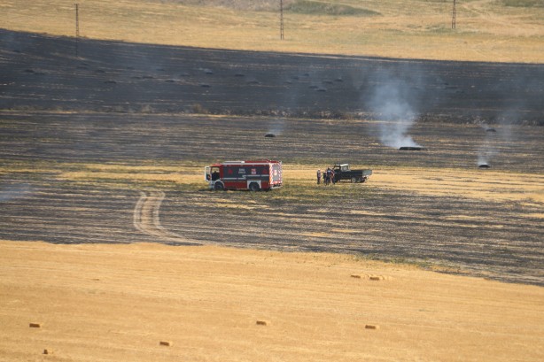 Foto - Kışlık mahsulü kül oldu