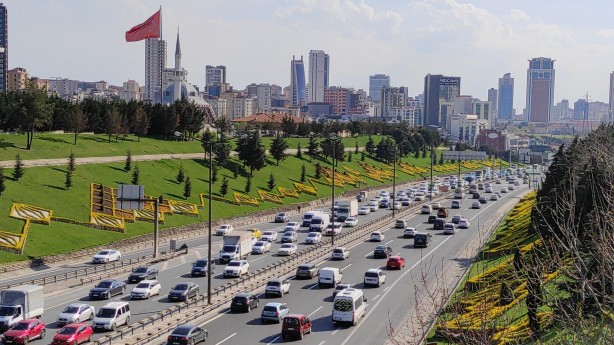 Foto - Kısmi kapanmaya saatler kala İstanbul'da trafik yoğun