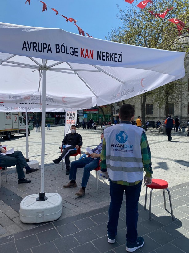 Foto - KIYAMDER'den Kızılay'a anlamlı destek! 738 ünite kan verdiler