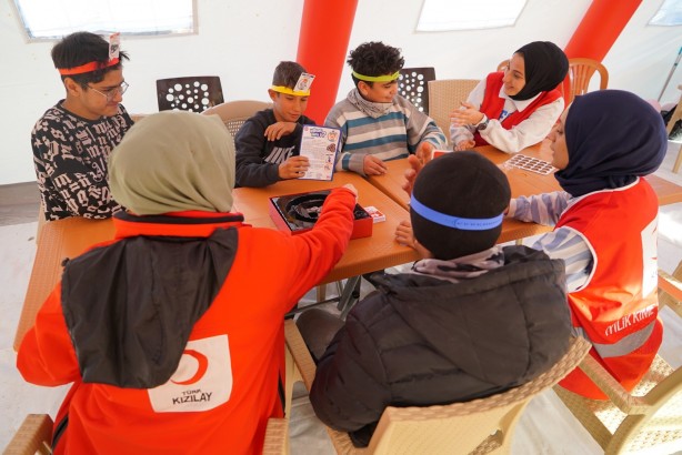 Foto - Kızılay’dan afetzede çocuklara yönelik psikososyal destek 