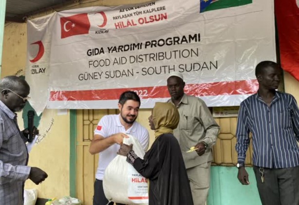 Foto - Kızılay'dan Güney Sudan'daki 870 aileye gıda yardımı