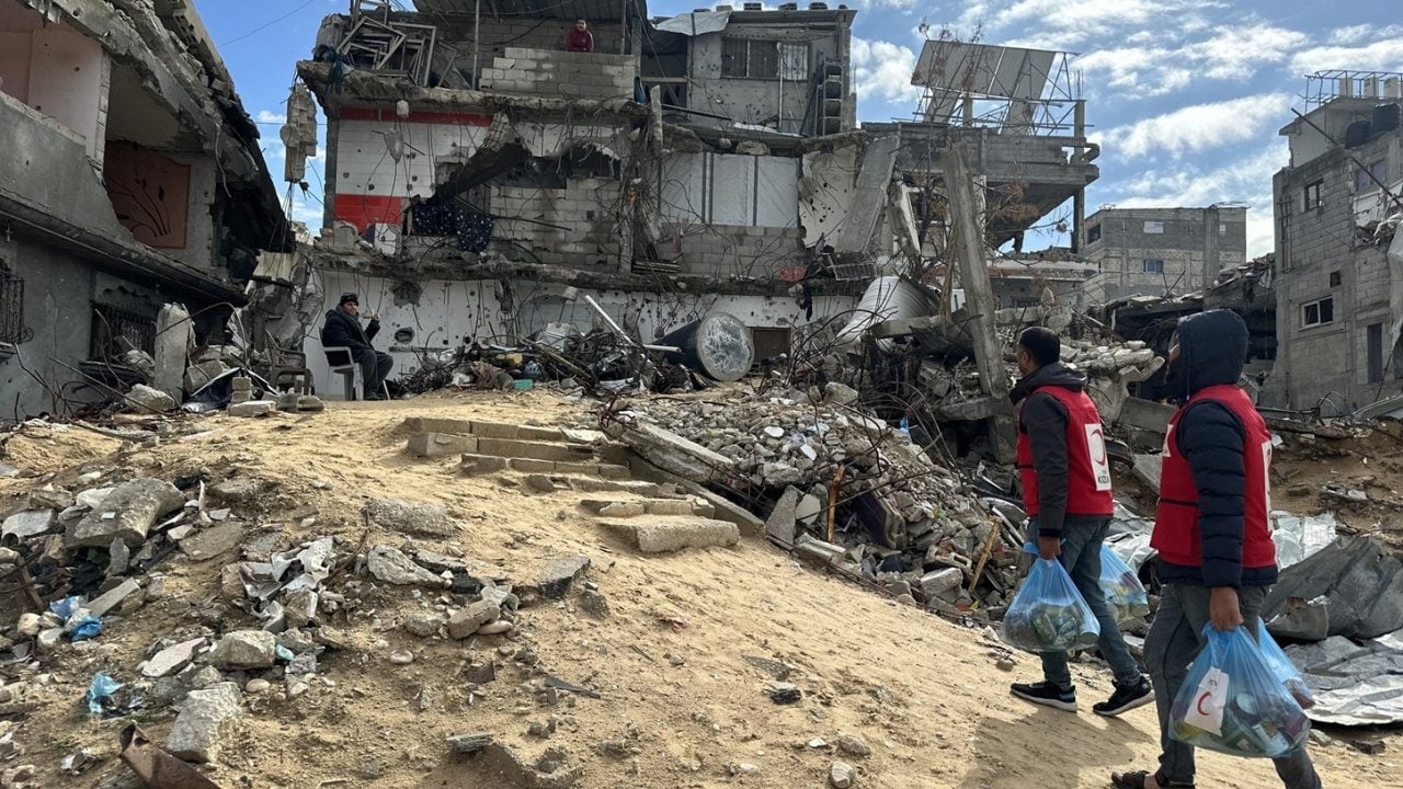 Foto - Kızılay’ın Gazze’deki İnsani Yardım Çalışmaları Üçüncü Yılında Sürüyor: İyilik Gemileriyle 25 Bin Tonu Aşkın Yardım Malzemesi Ulaştırıldı