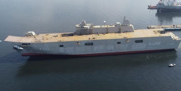 Foto - Kızılelma ve Bayraktar TB3, TCG Anadolu Gemisi pistinde