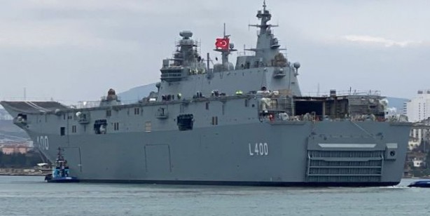 Foto - Kızılelma ve Bayraktar TB3, TCG Anadolu Gemisi pistinde