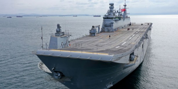 Foto - Kızılelma ve Bayraktar TB3, TCG Anadolu Gemisi pistinde