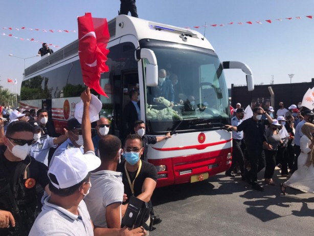 Foto - KKTC'de Cumhurbaşkanı Erdoğan'a sevgi seli