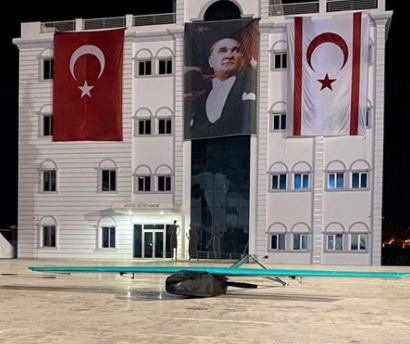Foto - KKTC'nin yerli İHA'sı TOPEL-1 ilk kez dünyaya gösterildi! Rumlar tam anlamıyla çıldıracak