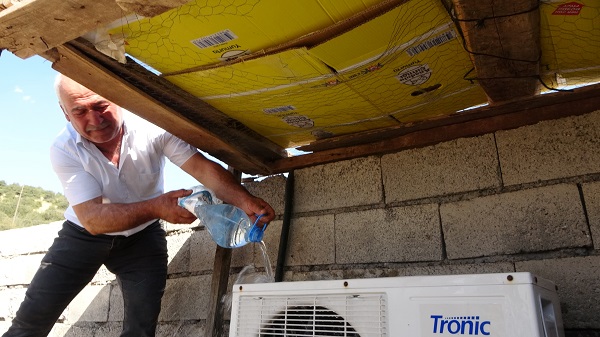 Foto - Klima bozulmasın bakın nasıl önlem aldı!