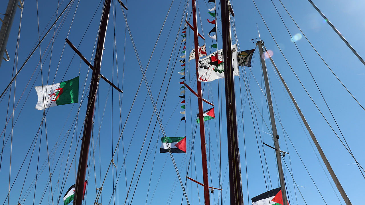 Koca yürekliler yeniden Gazze yolunda! "Filistin halkını terk etmeyiz"