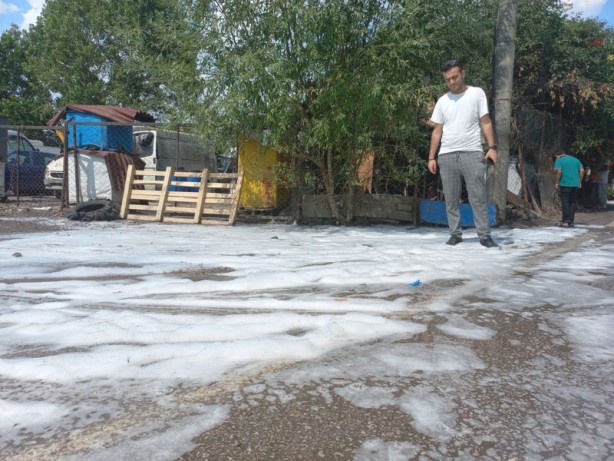 Foto - Kocaeli'de hayrete düşüren görüntü! Nedenini kimse bilmiyor