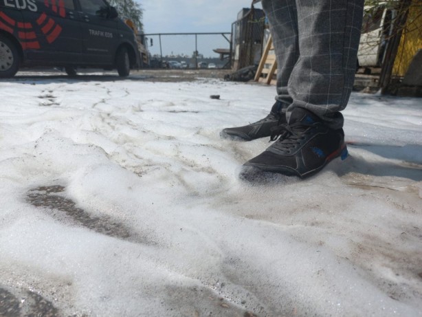 Foto - Kocaeli'de hayrete düşüren görüntü! Nedenini kimse bilmiyor