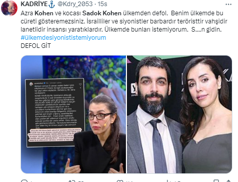 Foto - Kohen ailesinin Siyonist gelini! İşin ucu Mossad’a kadar uzanıyor. Erdal Sarızeybek bu işin neresinde? 