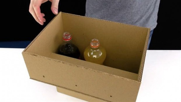 Foto - Kolayca bulunan eşyalarla öyle bir şey yaptı ki!