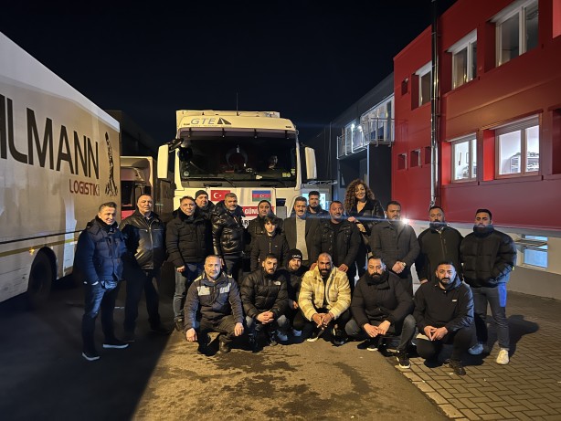 Foto - Köln'den 120 tonluk yardım malzemesi yola çıktı