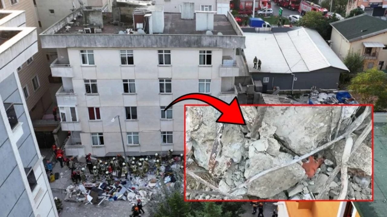 Foto - Kolondan deniz kabuğu çıktı! Maltepe’deki enkazda korkunç detay