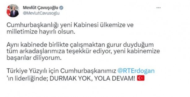Foto - Koltuğu devreden eski bakanlardan peş peşe veda paylaşımları