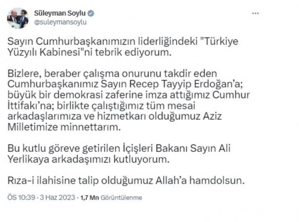 Foto - Koltuğu devreden eski bakanlardan peş peşe veda paylaşımları