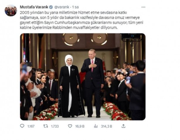 Foto - Koltuğu devreden eski bakanlardan peş peşe veda paylaşımları
