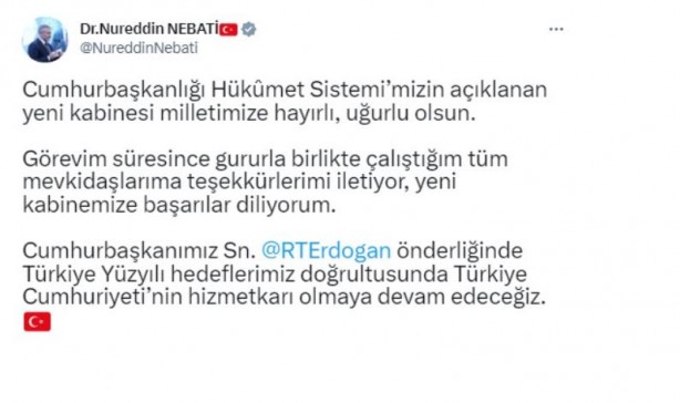 Foto - Koltuğu devreden eski bakanlardan peş peşe veda paylaşımları