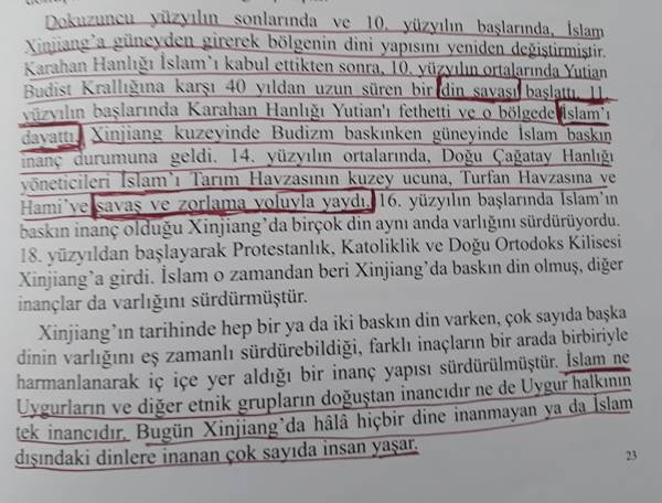 Foto - Komünist Çin'den Türkiye'de büyük alçaklık! "Onlar Türk değil"