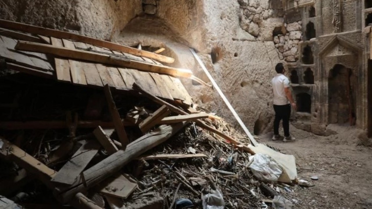 Foto - Kömürlükte şaşırtan görüntü! Tarihi keşif gün yüzüne çıkarıldı