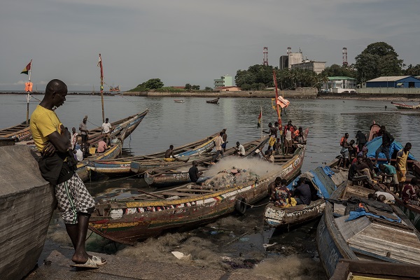 Konakri'de günlük yaşam objektiflere yansıdı