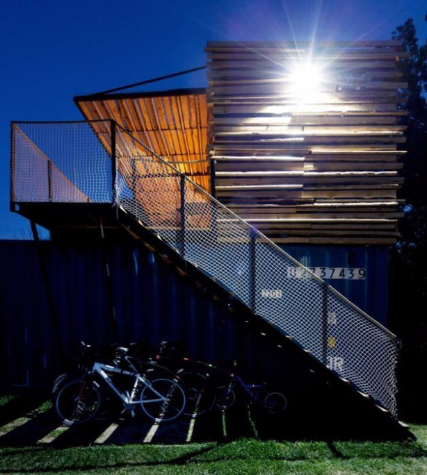 Foto - Konteynerden otel yaptılar!