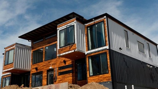 Konteynerden öyle bir ev yaptılar ki!