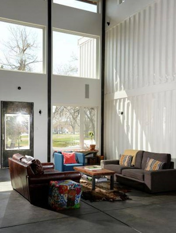 Foto - Konteynerden öyle bir ev yaptılar ki!