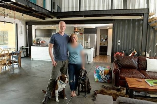 Foto - Konteynerden öyle bir ev yaptılar ki!