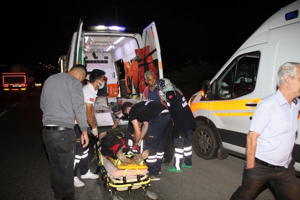 Kontrolden çıkan otomobil uçuruma düştü: 3 yaralı