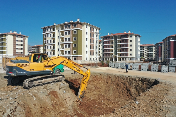 Foto - Konutlar için ilk kazma vuruldu: 7 ayda tamamlanacak!