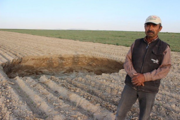 Foto - Konya'da bir obruk daha oluştu