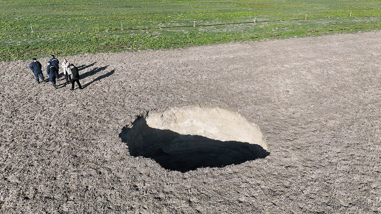 Foto - Konya'da bir tane daha görüldü! Korkutan görüntü