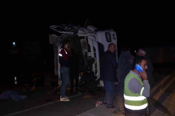 Konya’da feci kaza! 1 ölü 1 yaralı var