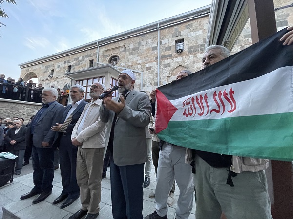 Foto - Konya'da Filistinlilere destek gösterisi 