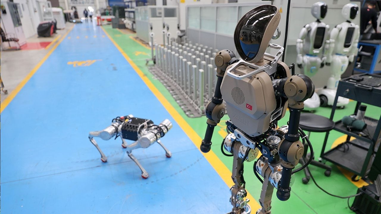Foto - Konya'da geliştirildi! İnsansı robotun seri üretimi başladı